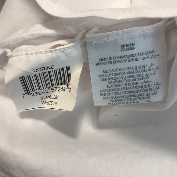 BCBGMaxAzria White Dress Size 0 - Picture 5 of 9